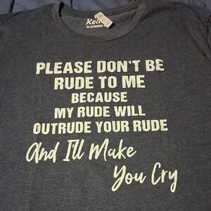 Bella Canvas Dark Gray Graphic Tee